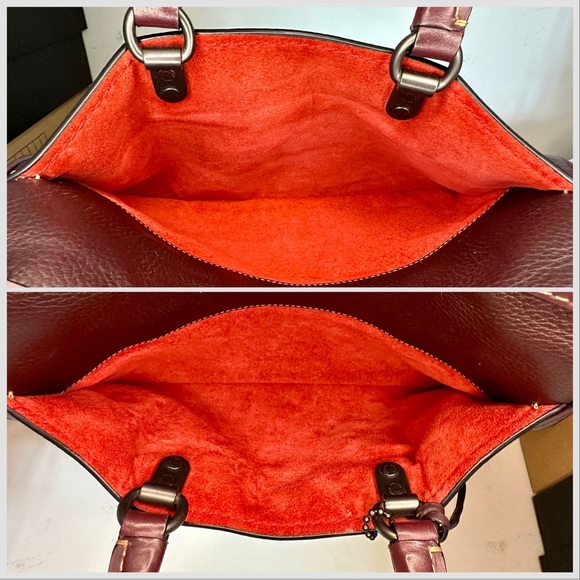 Coach 1941 Rogue Satchel in Oxblood - Picture 8 of 12